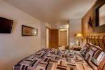 Master bedroom with queen bed